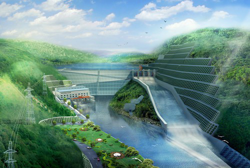南充老挝南塔河1号水电站项目
